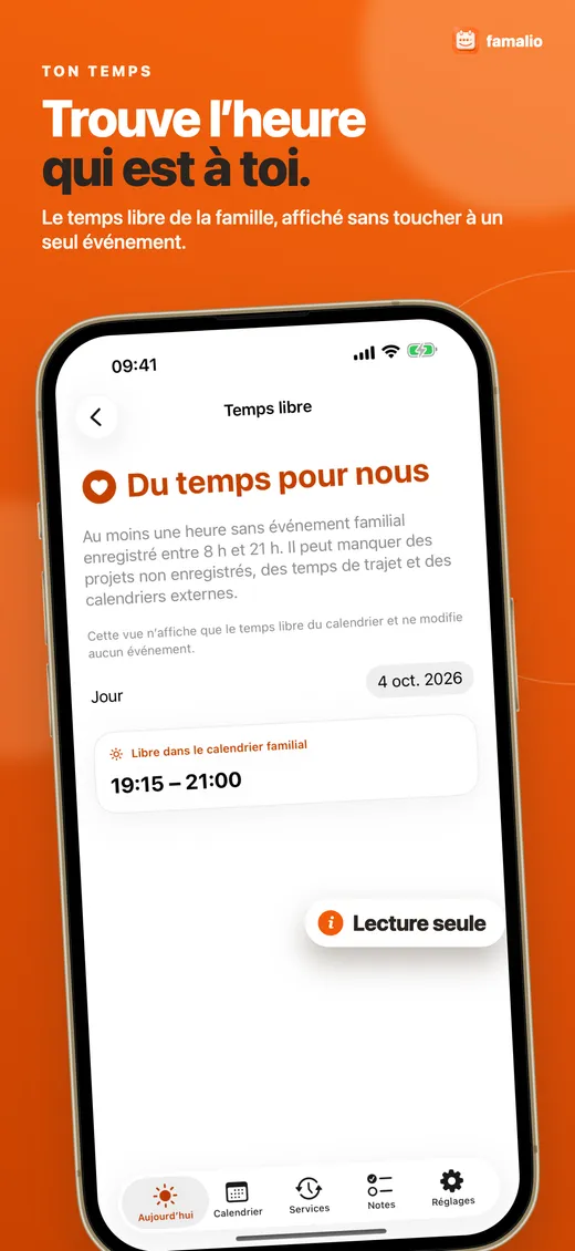 Écran Famalio 5